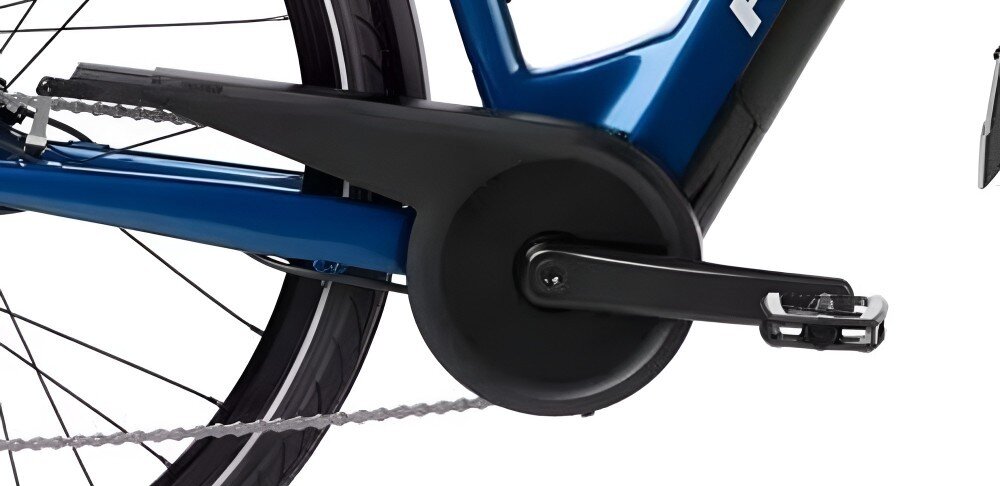 Rower elektryczny ROMET E-Modeco URB 1.0 U17 28 cali Granatowo-srebrny 