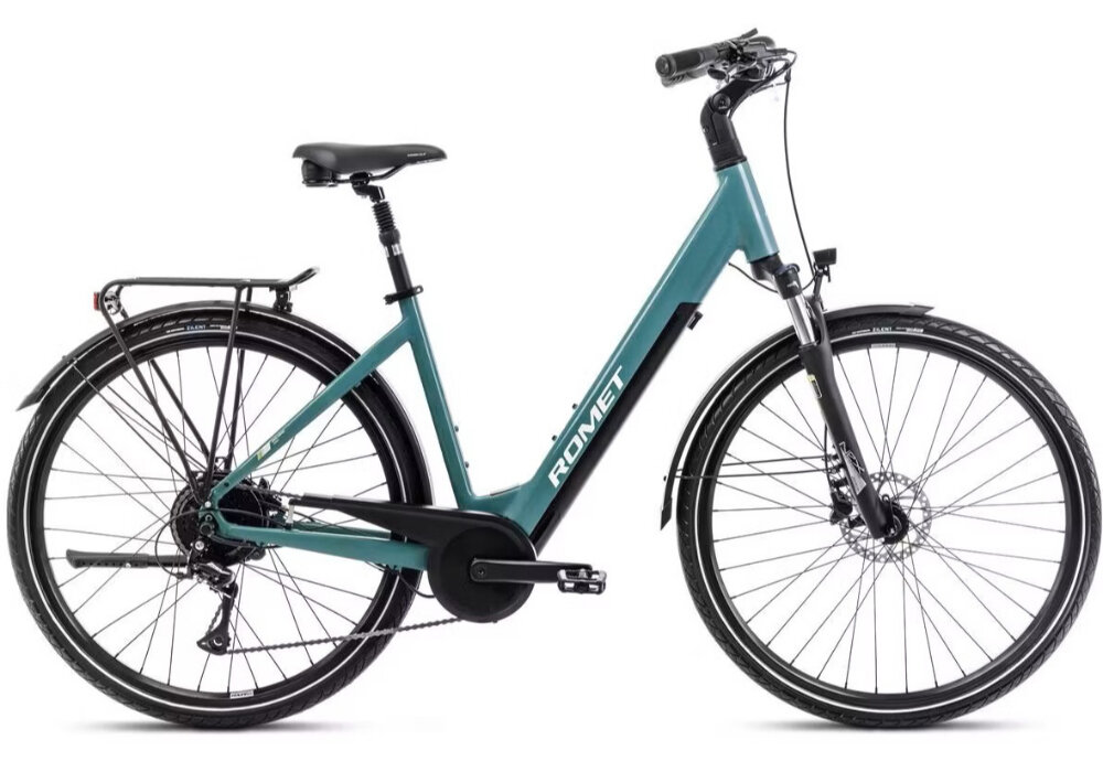 Rower elektryczny ROMET E-Modeco URB 1.0 U17 28 cali Turkusowy 