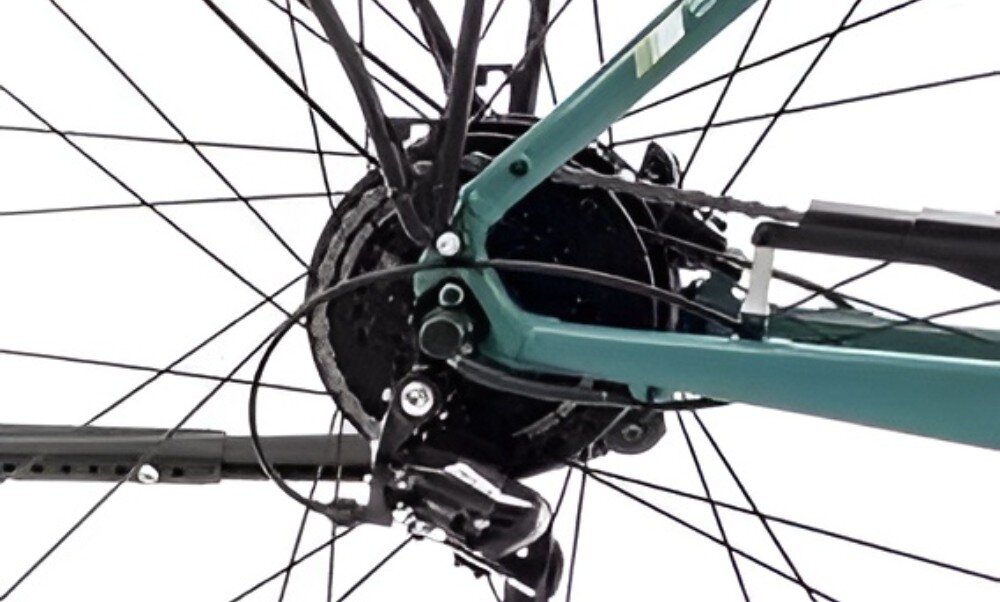 Rower elektryczny ROMET E-Modeco URB 1.0 U17 28 cali Turkusowy 