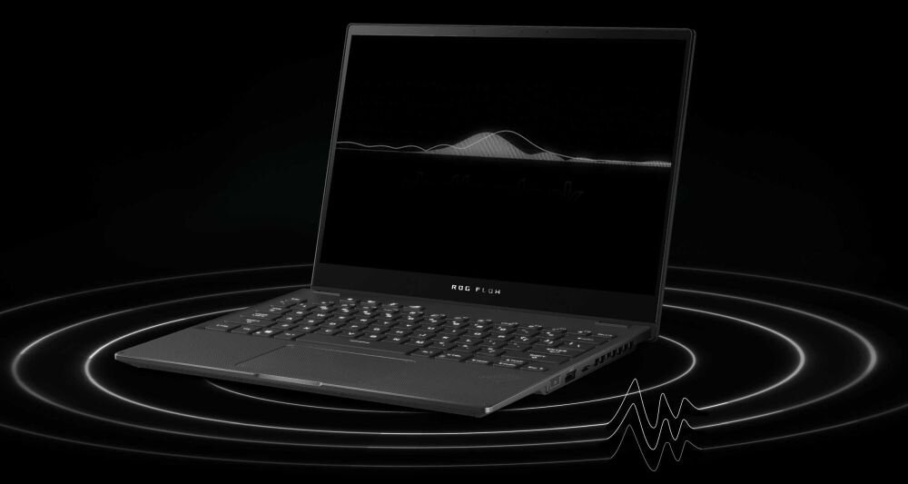 Laptop ASUS Rog Flow X13 GV301 - dźwięk 
