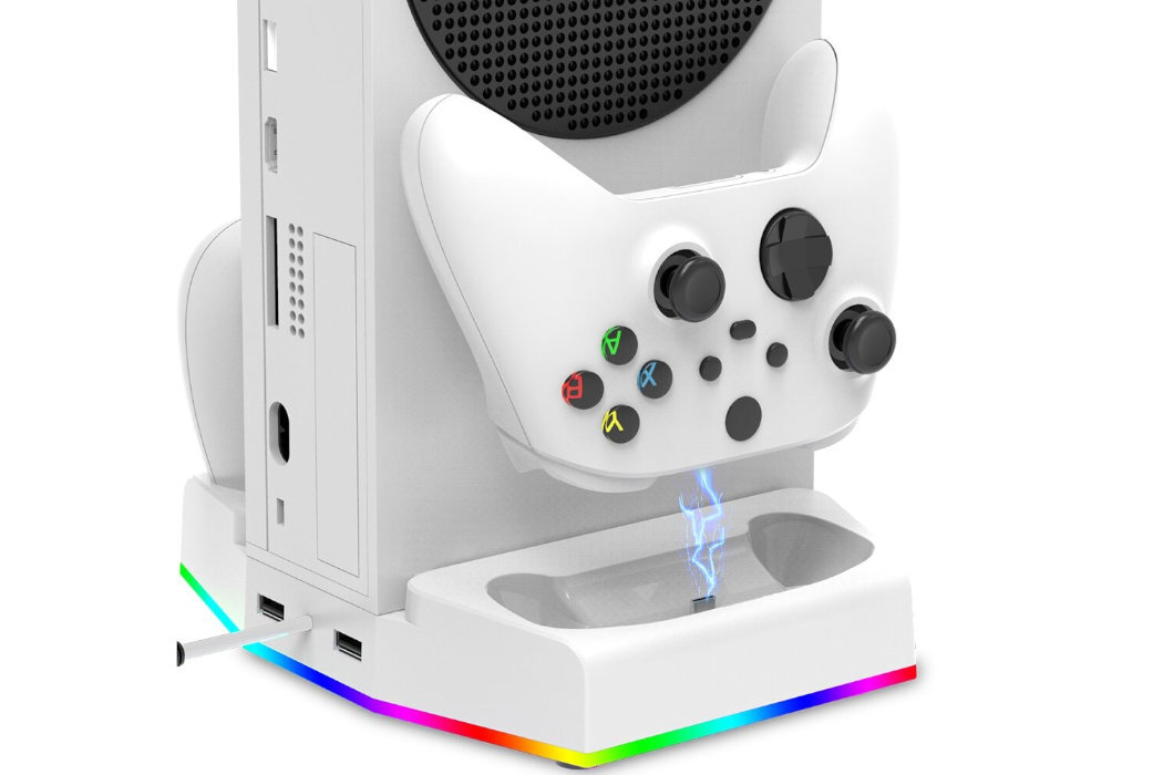 Podstawka chłodząca COBRA CR2XBSWH Czarny zabawa gaming konsola ładowanie chłodzenie prędkość