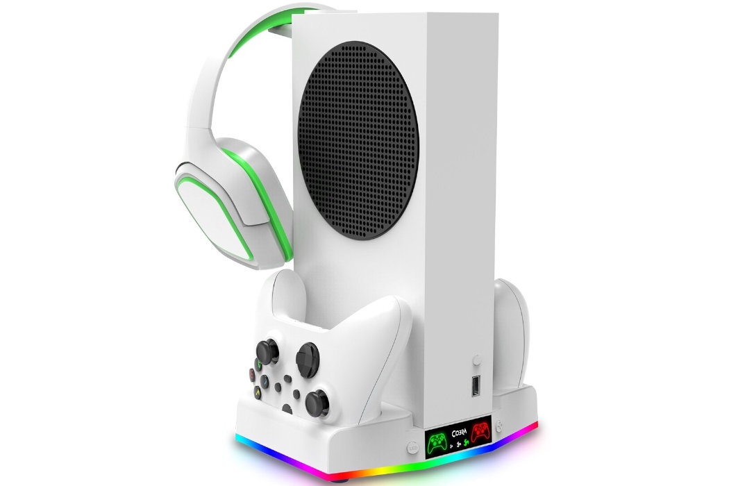 Podstawka chłodząca COBRA CR2XBSWH Czarny zabawa gaming konsola ładowanie chłodzenie prędkość