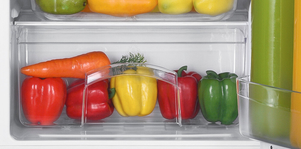 LODÓWKA LIN LI-EF2-11 BIAŁA pojemnik warzywa owoce komora świeżość miejsce przestrzeń