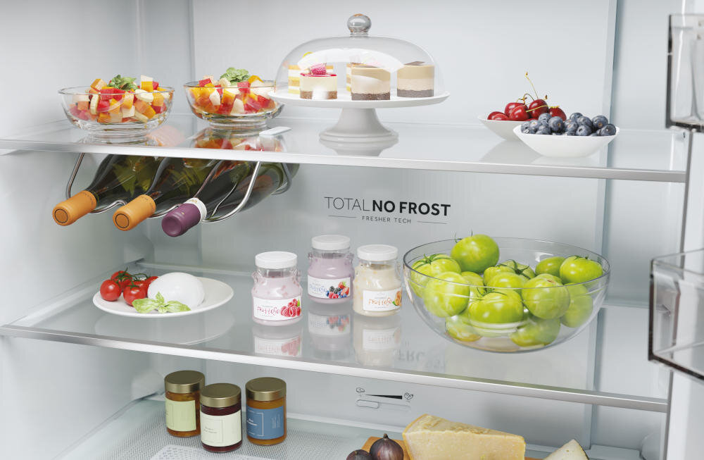 HAIER HCR5919EHMB total no frost szron chłodziarka zamrażarka zapach osłona odszranianie ochrona żywność