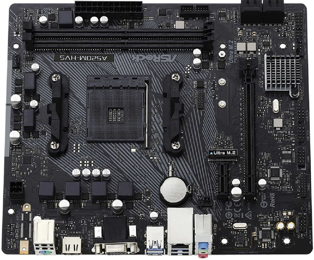 Płyta główna ASROCK A520M-HVS - doskonala jakosc 