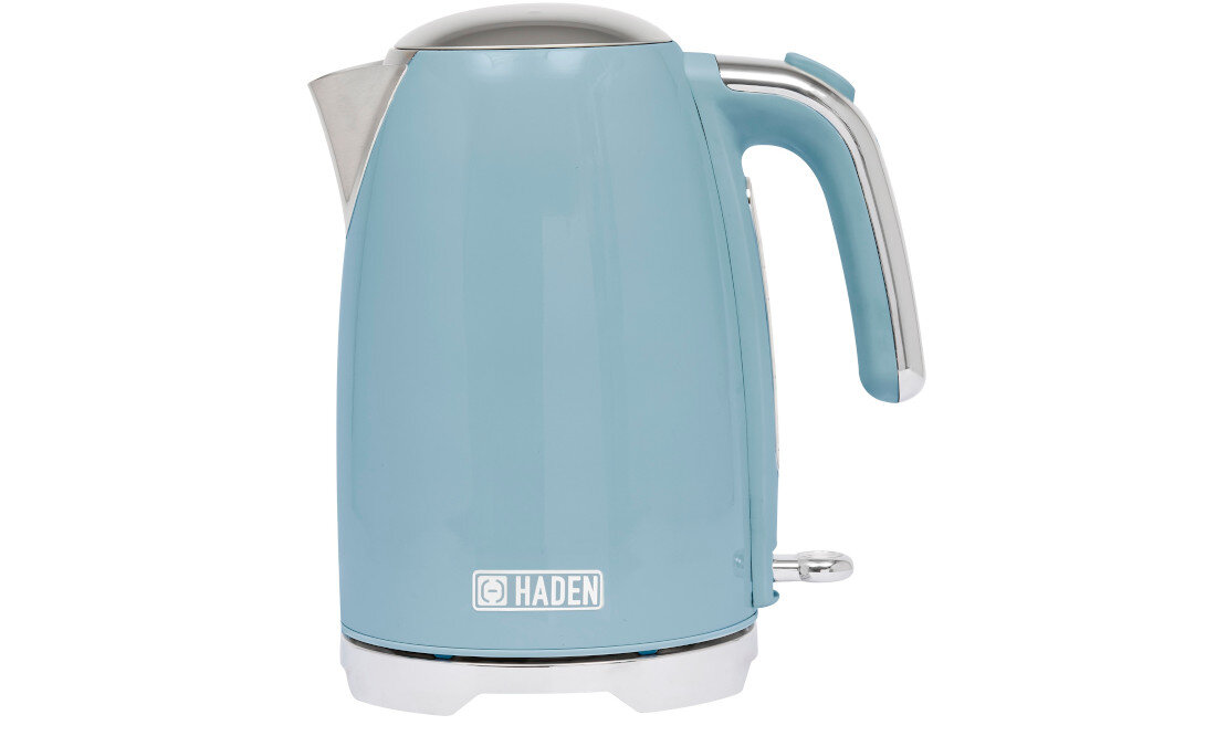 Czajnik HADEN Brighton HAD211842 Niebieski Estetyka w kuchni Kremowy kolor eleganckie wykończenie dekoracyjny element połączenie stylu i funkcjonalności harmonia rytuał napój przygotowanie