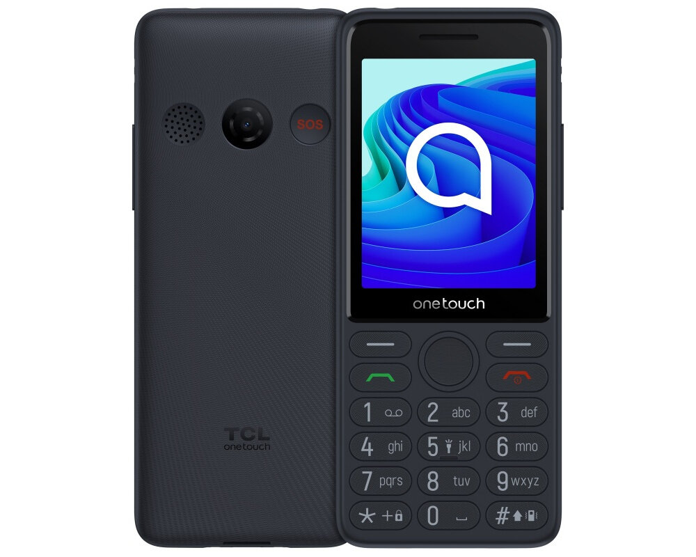 Telefon GSM TCL 4042S 4G Szary ekran bateria aparat procesor ram pamięć pojemność rozdzielczość zdjęcia filmy opis dane cechy blokady system łączność wifi bluetooth obudowa szkło odporność porty muzyka transfer sieć przekątna matryca waga czujniki