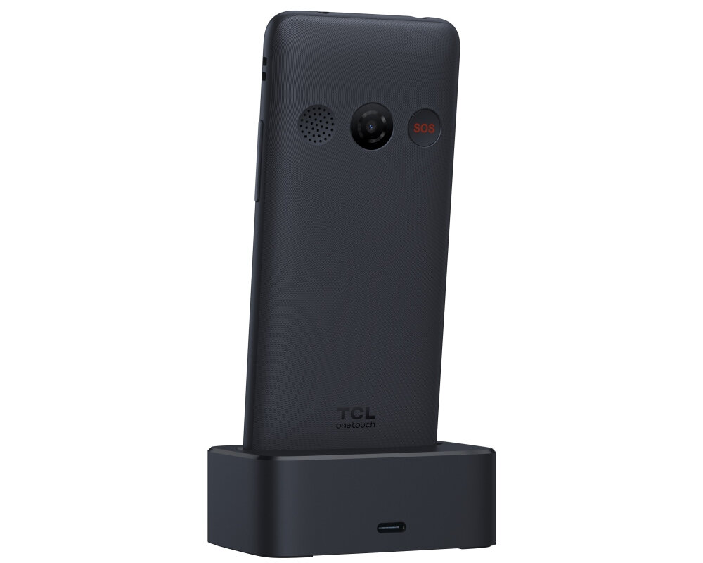 Telefon GSM TCL 4042S 4G Szary ekran bateria aparat procesor ram pamięć pojemność rozdzielczość zdjęcia filmy opis dane cechy blokady system łączność wifi bluetooth obudowa szkło odporność porty muzyka transfer sieć przekątna matryca waga czujniki