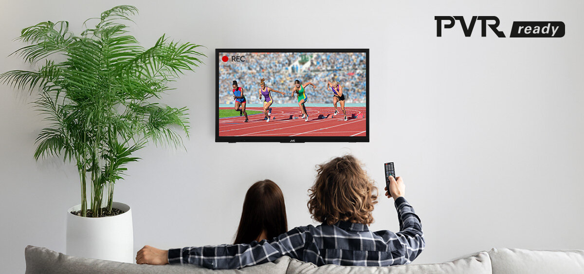 Telewizor JVC LT-24VAH3400 - Nagrywaj ulubione programy