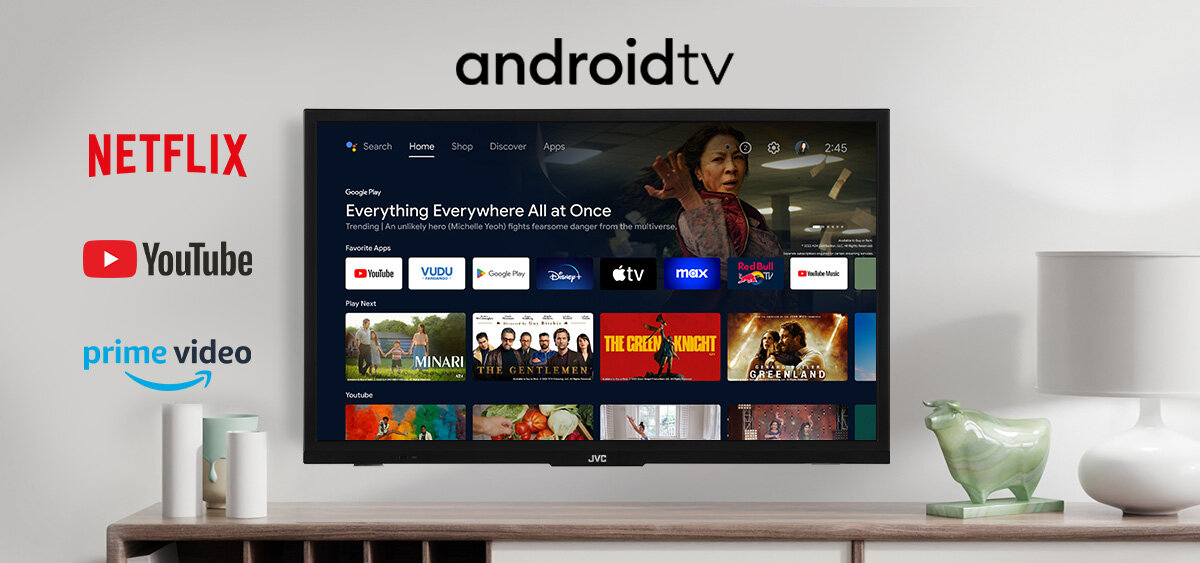 Telewizor JVC LT-24VAH3400 - Dostęp do Android TV 11