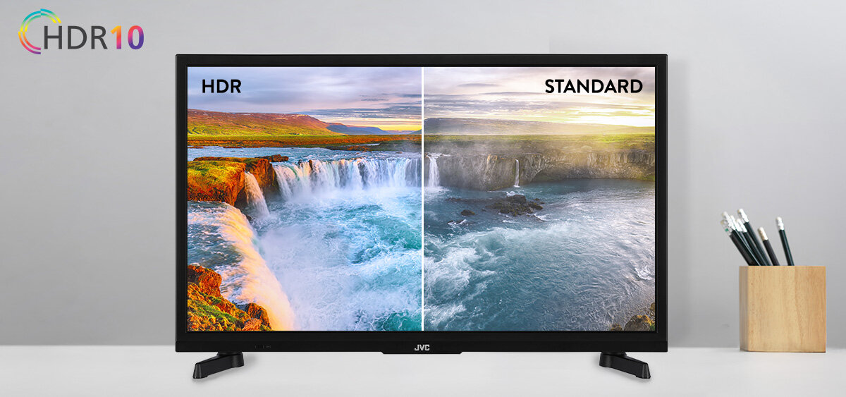 Telewizor JVC LT-24VAH3400 - Wysoka rozdzielczość