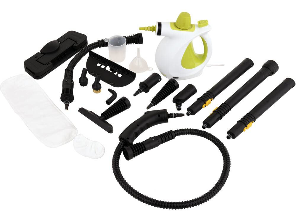 Czyścik parowy LUND 67201 Wszechstronność zastosowań 17-elementów powierzchnia przedmioty