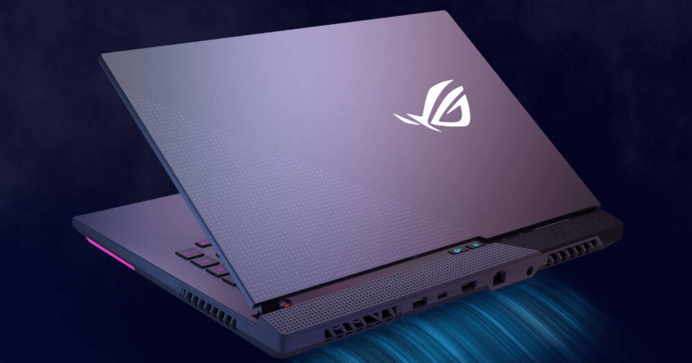Laptop ASUS Rog Strix G15 G513 - system chłodzenia