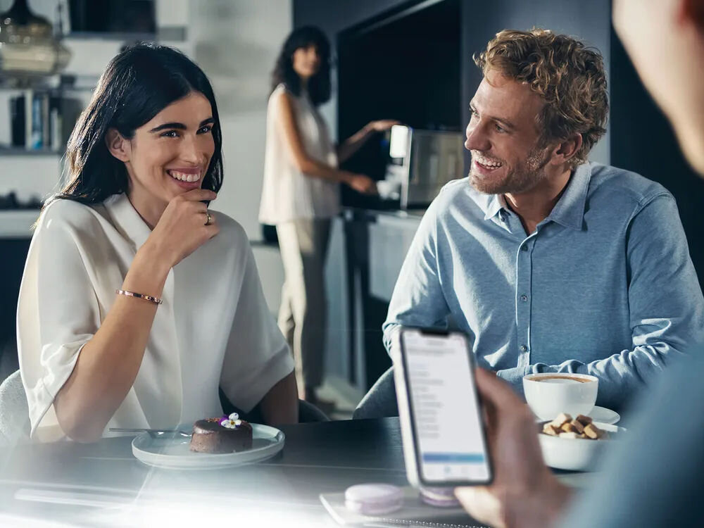 Lodówka SIEMENS KG39NSBBF No Frost 203cm Czarne szkło home connect wifi sterowanie