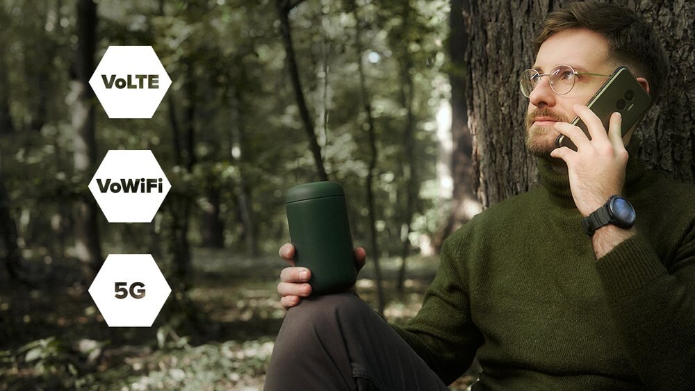 Smartfon HAMMER Blade V 5G Łączność 