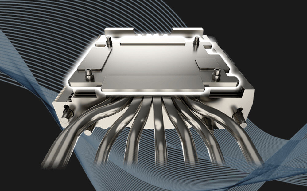 Karta graficzna MSI GeForce RTX 4080 Super Gaming X Slim 16GB DLSS 3 płyta bazowa budowa układ podkładki termiczne