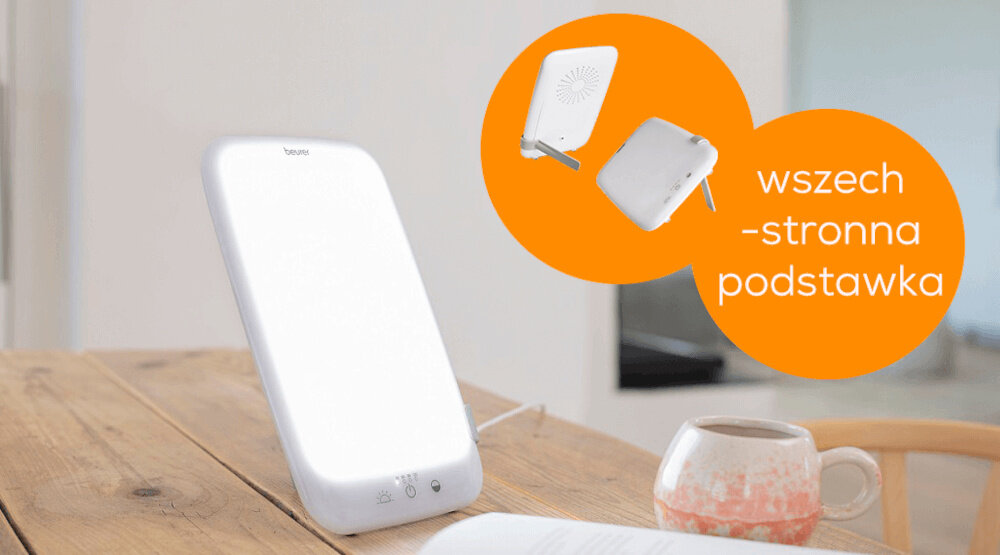 Lampa antydepresyjna BEURER TL 35 tryby pracy jasnosc regulacja