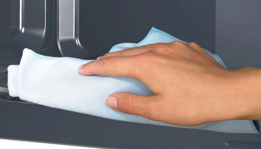 HISENSE H20MOWP1 wnętrze kuchenka wysoka jakość blacha stalowa lakierowana łatwe czyszczenie wnętrze czystość