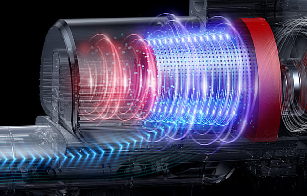 Odkurzacz DEERMA DX888 wytrzymaly akumlator moc 600W system cyklonowy