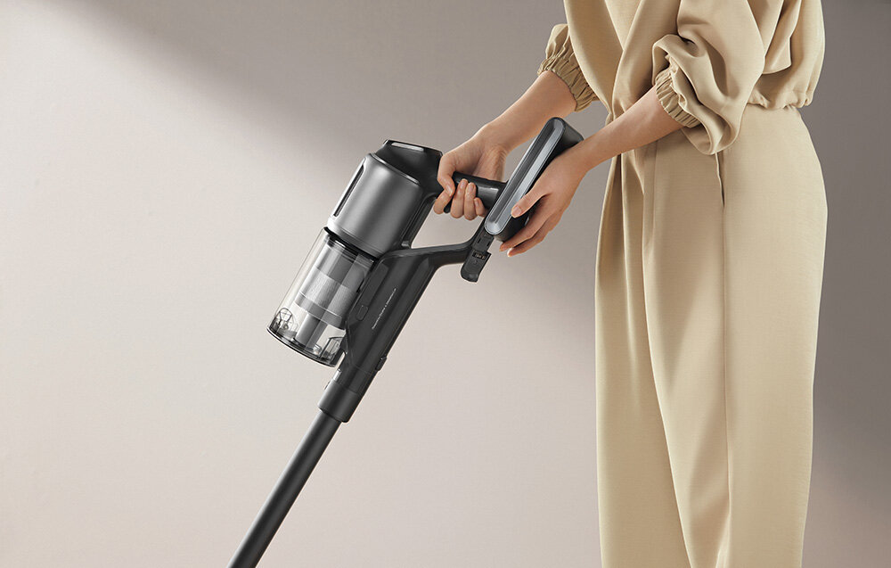 Odkurzacz DREAME Z30 czujniki podczerwieni dostosowanie moc cząsteczki sprzątanie ekran LCD monitorowanie