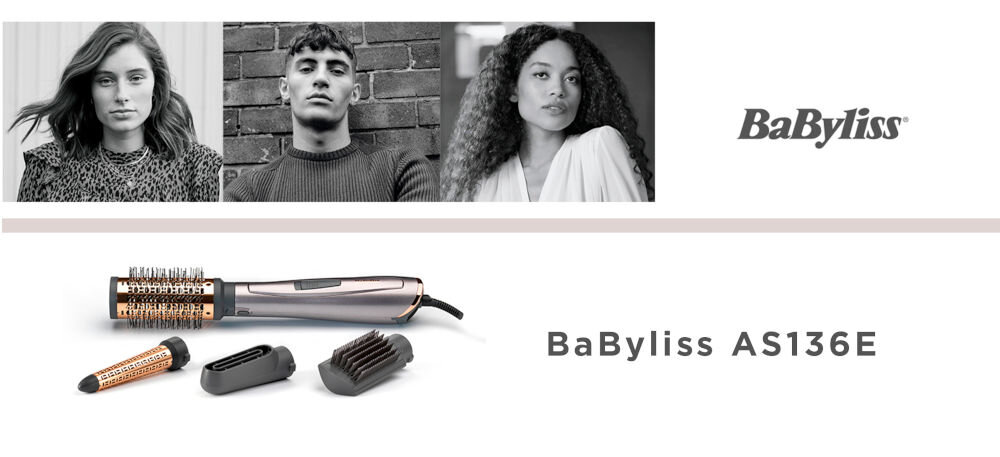 Suszarko-lokówka BABYLISS Air Style 1000 AS136E wygodna stylizacja