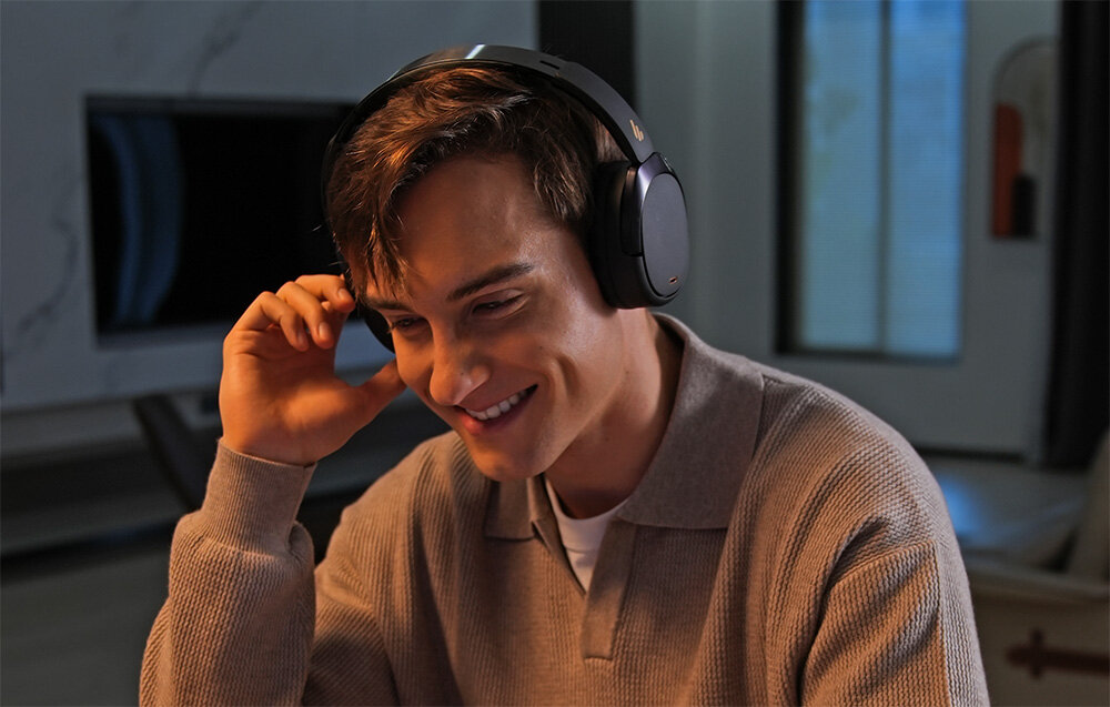 Słuchawki nauszne EDIFIER WH950NB dźwięk jakość połączenie łączność pasmo impedancja muzyka gry filmy sterowanie bluetooth 