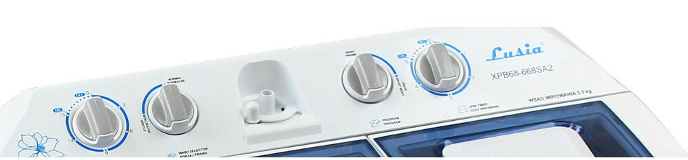 Pralko-wirówka LUSIA XPB68-668SA2 programator obsługa