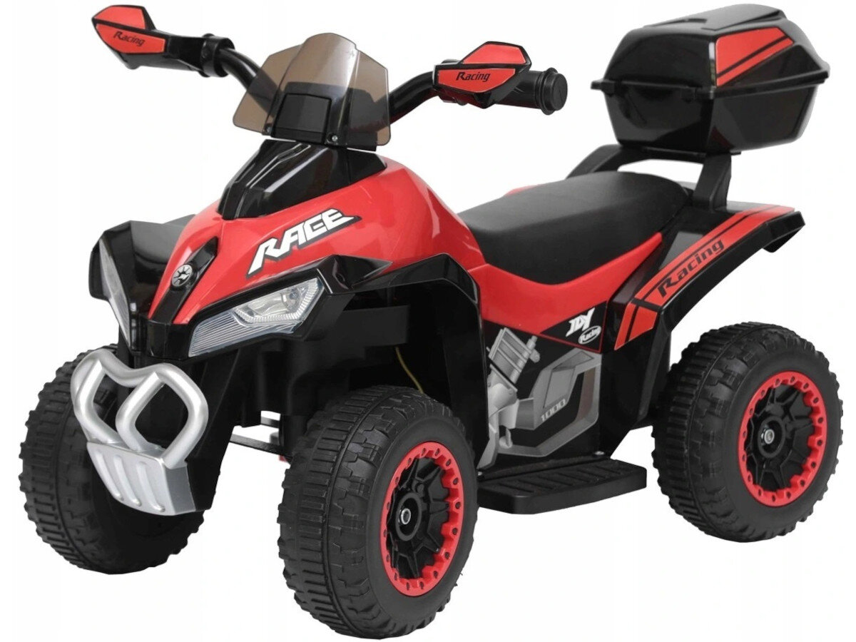 Quad dla dziecka ENERO Micron 1032788 Czerwony kierownica swiatla