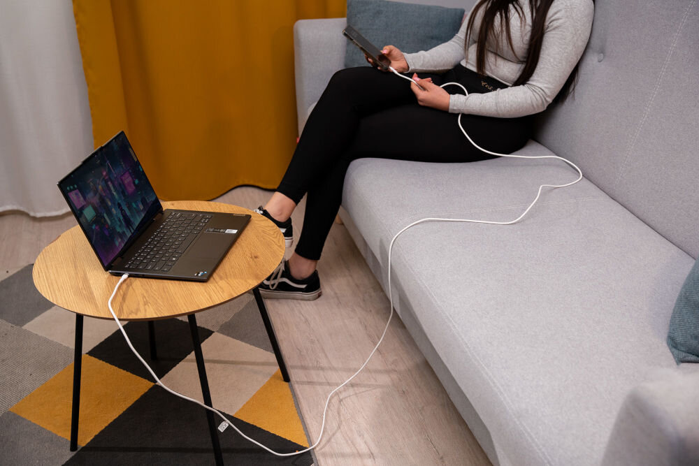 Kabel USB Typ-C - Lightning XLINE 30W 1.5m 3A 480 mb/s