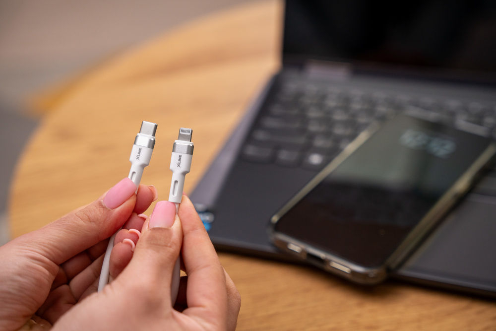 Kabel USB Typ-C - Lightning XLINE 30W 1.5m 3A 480 mb/s