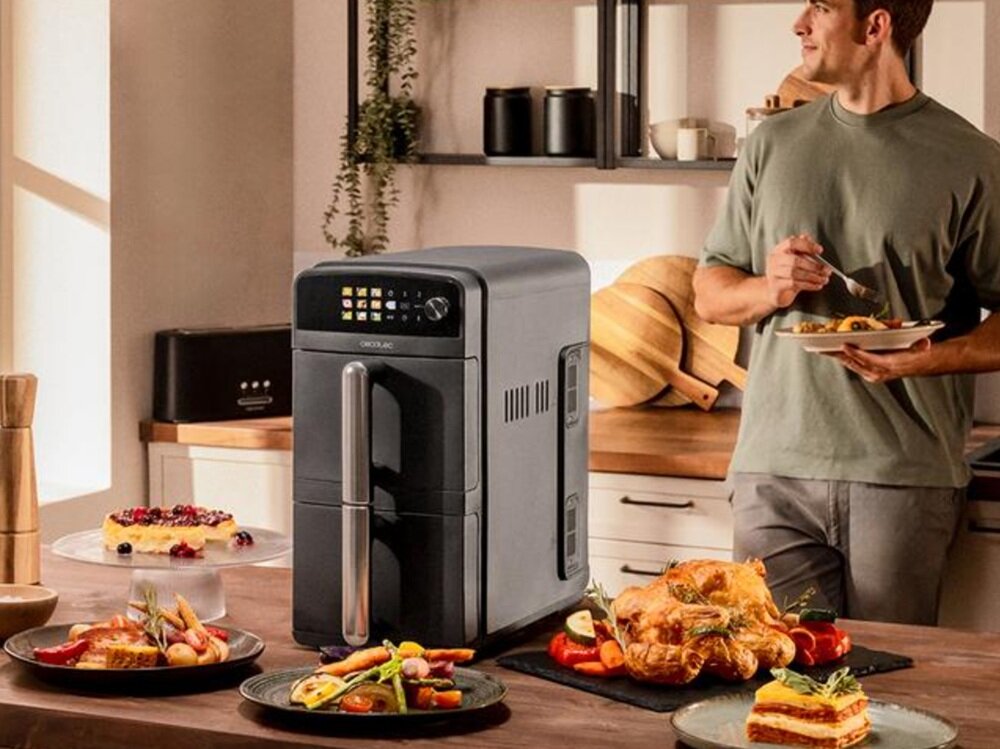 Air Fryer Frytkownica beztłuszczowa Cecotec Cecofry DuoLevel 10000 kv początek opisu