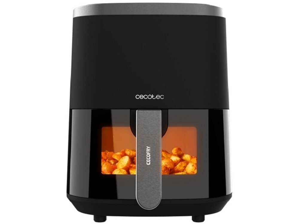 Air Fryer Frytkownica beztłuszczowa Cecotec Fantastik Window 4000 dotykowy panel sterowania, czytelna i intuicyjna obsługa, zabezpieczenie przed przegrzaniem