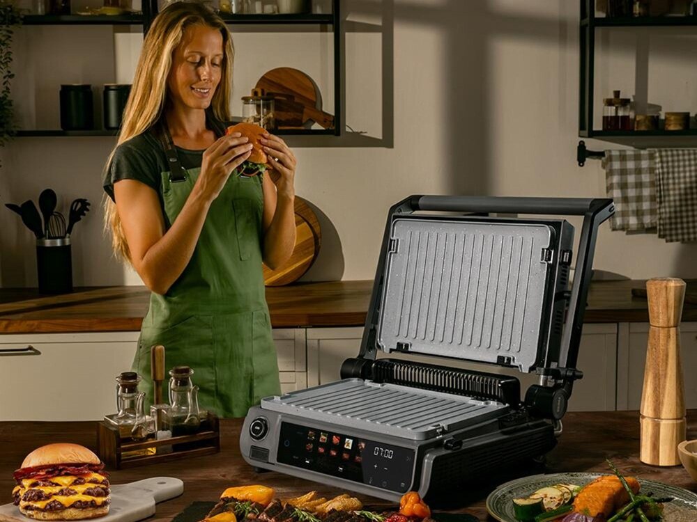 Grill elektryczny CECOTEC Rock-nGrill 2000 Smash PerfectCook kv początek opisu