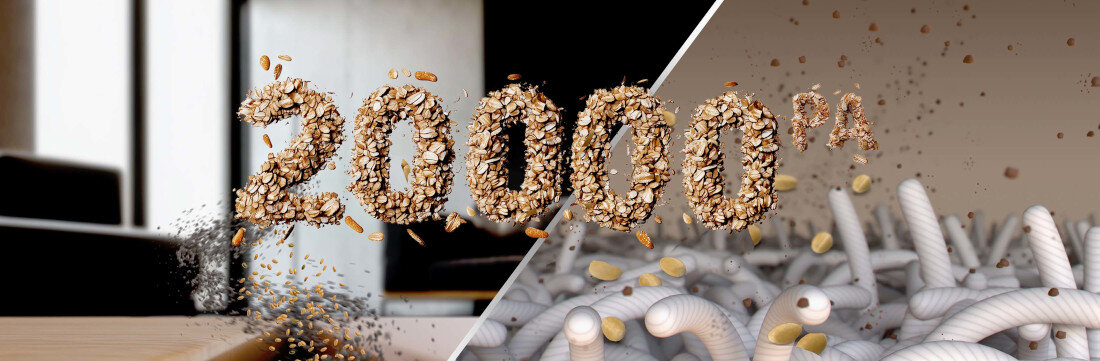 Robot sprzątający CECOTEC Conga Y70 Moc, która wspiera porządek siła ssania  z twardych podłóg i grubych dywanów