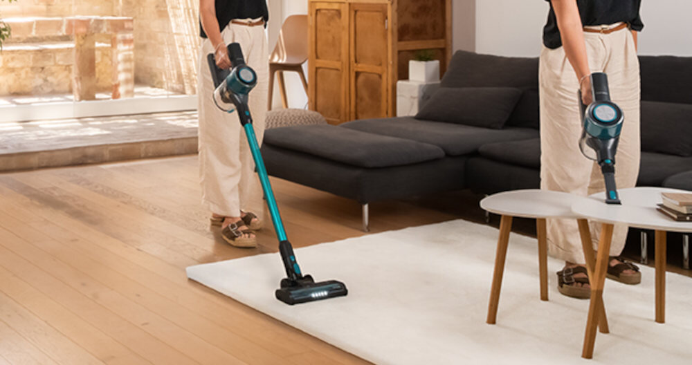 Odkurzacz CECOTEC Rockstar P50  Długi czas pracy do 50 minut ciągłej pracy akumulator pojemność powierchnia Trzy tryby pracy Eco, Medium i Turbo dopasownaie potrzeby