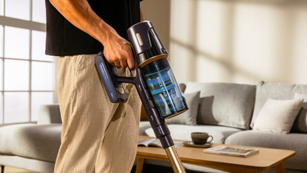 Odkurzacz CECOTEC Rockstar RS70 Pet Flex Swoboda bez kabla Bezprzewodowa konstrukcja  kurz, okruszki lub piasek moc ssania podłogi i wykładziny