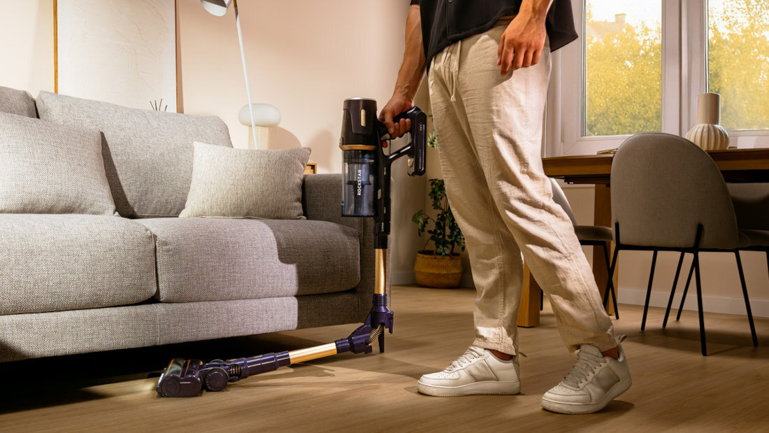 Odkurzacz CECOTEC Rockstar RS70 Pet Flex Dotarcie pod niskie meble Elastyczna rura Flex  pod łóżkami, sofami i szafkami bez schylania się