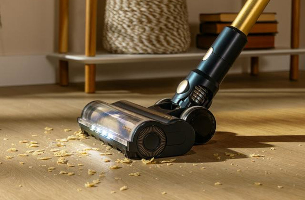 Odkurzacz CECOTEC Rockstar RS90 Pet Flex Trudno dostępne miejsca Nakładka 2 w 1 elastyczny wąż 