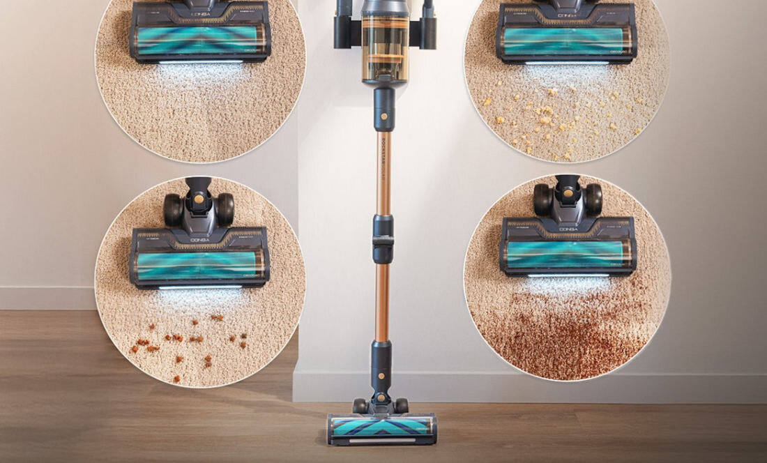 Odkurzacz CECOTEC Conga Rockstar RX70 Aquapet Flex 4 tryby pracy Eco, Medium, High i Auto dopasowanie moc rodzaj zabrudzenie kontrola wygodne i oszczędne sprzątanie