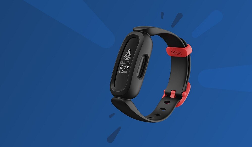 Smartband FITBIT Ace 3 ekran monitoring bateria funkcje aplikacja paski 