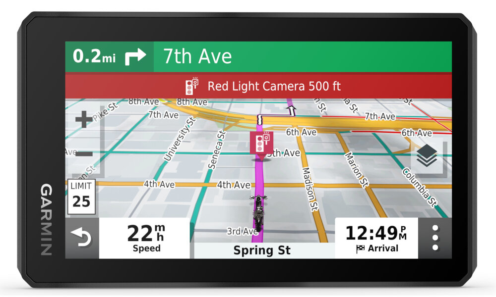 Nawigacja GARMIN Zumo XT fotoradary