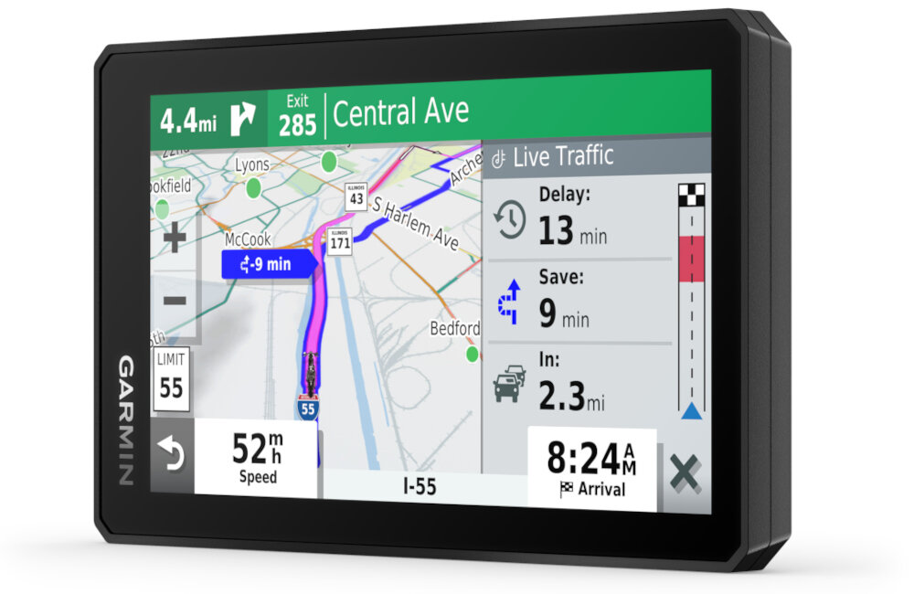 Nawigacja GARMIN Zumo XT przydatne funkcje informacje fotoradary znaki drogowe prędkość zakręt skrzyżowanie