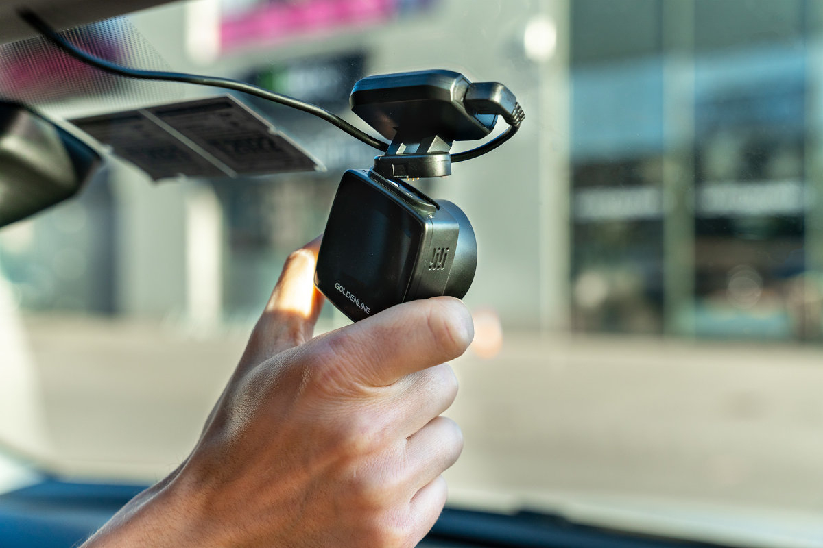 Wideorejestrator GÖTZE & JENSEN GOLDENLINE DC900 czujnik ruchu wstrząsów