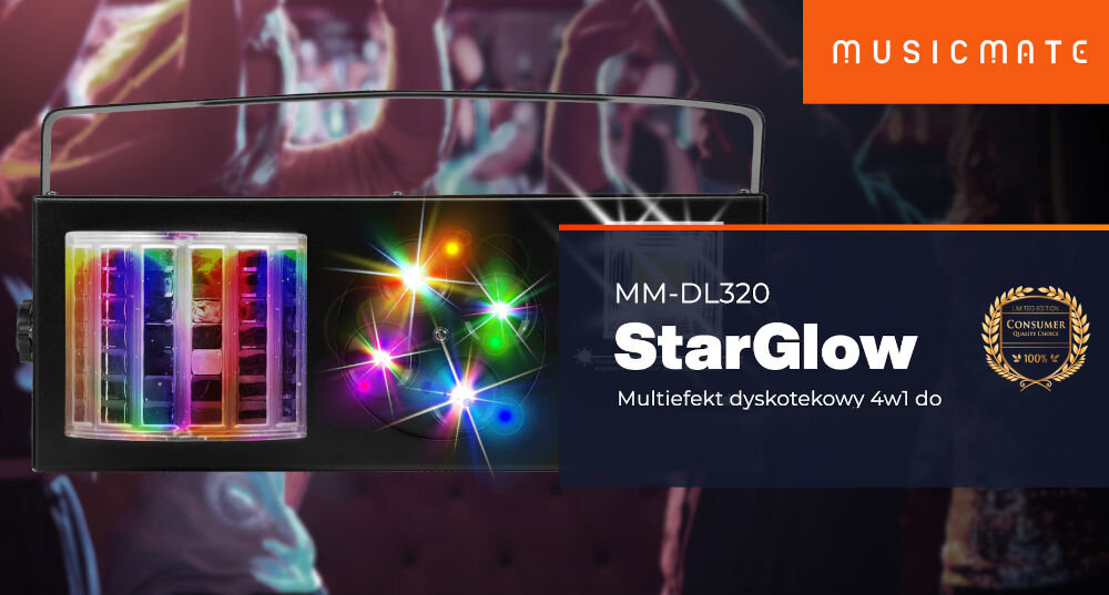 Party Light MUSICMATE MM-DL320 StarGlow