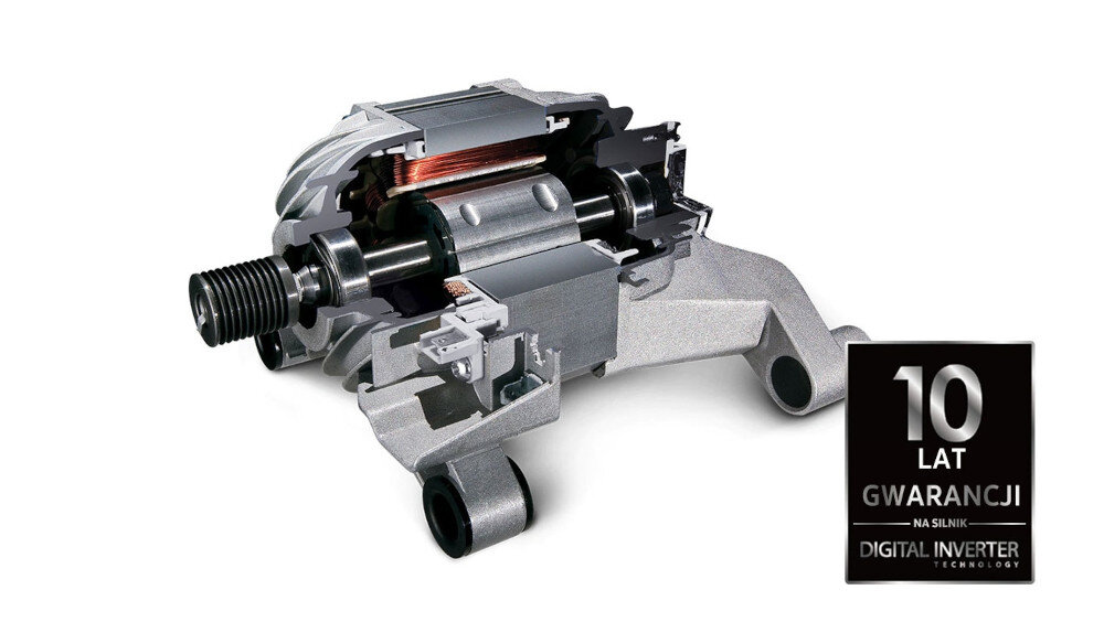 Pralko-suszarka SAMSUNG WD90T654DBH silnik Digital Inverter