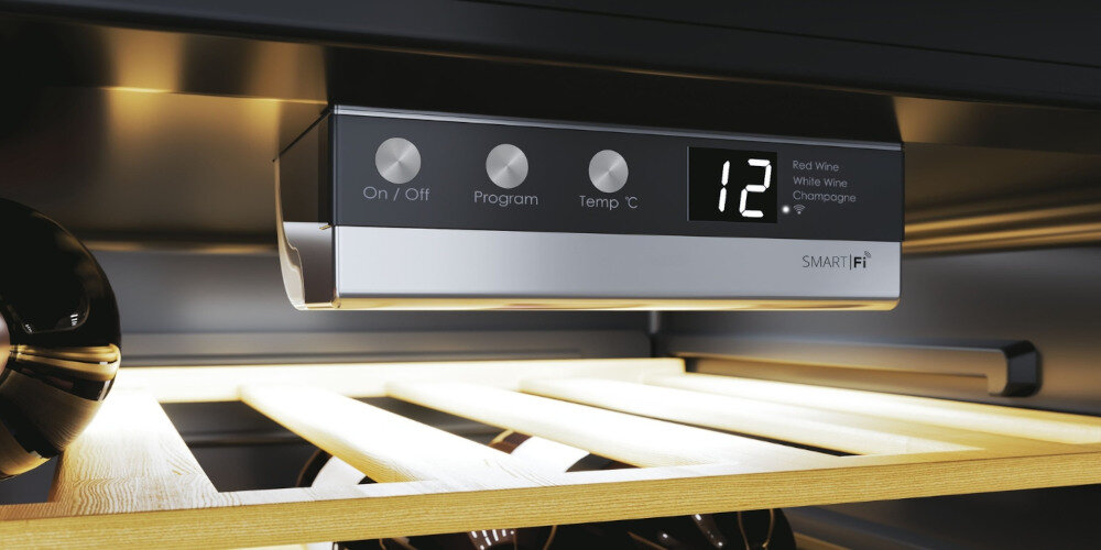 CHŁODZIARKA DO WINA CANDY CWC 200 EELW NF Intuicyjny panel sterowania kombinacje wino białe czerwone