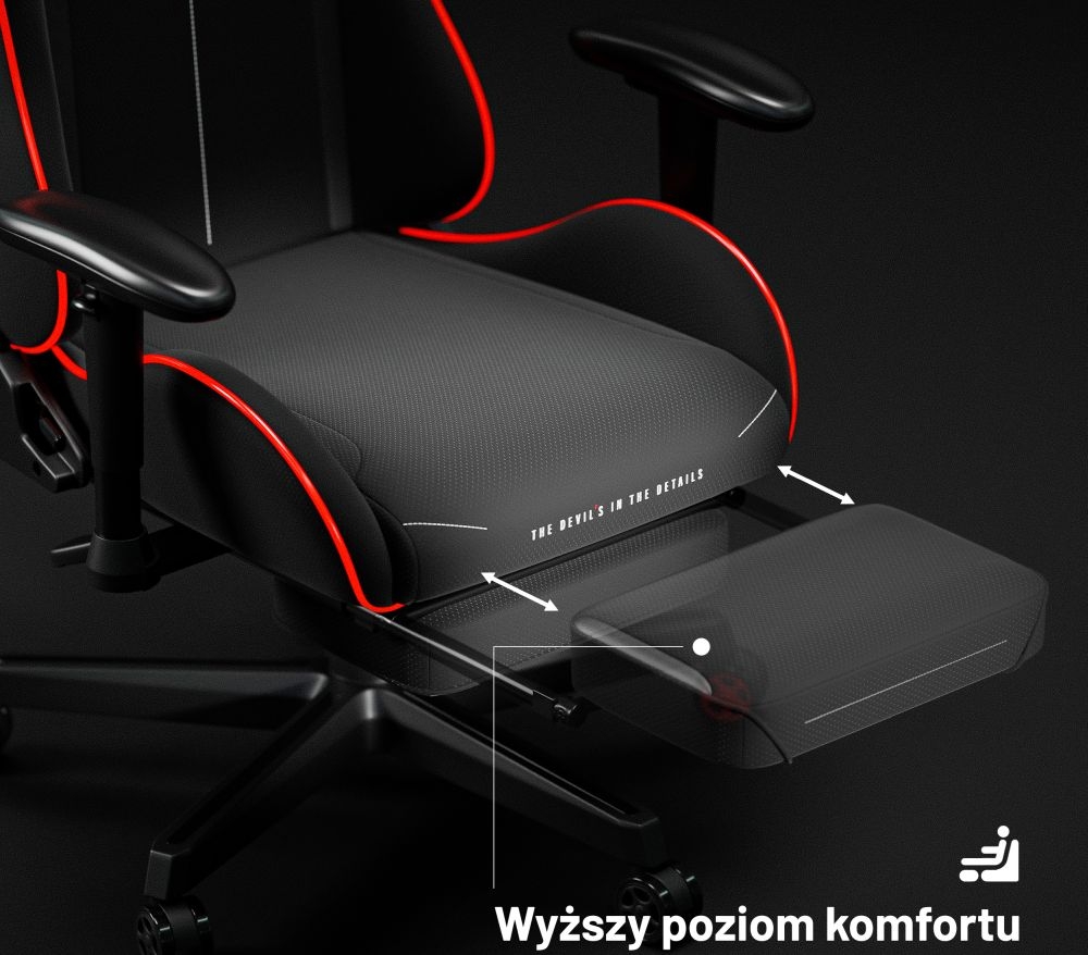 Fotel Diablo CHAIRS X-ST4RTER design oswietlenie