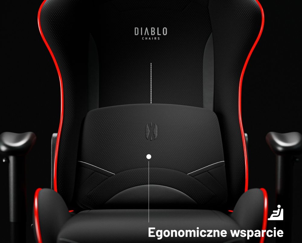 Fotel Diablo CHAIRS X-ST4RTER system comfort layer pianka miekka sprezysta kubelkowy ksztalt