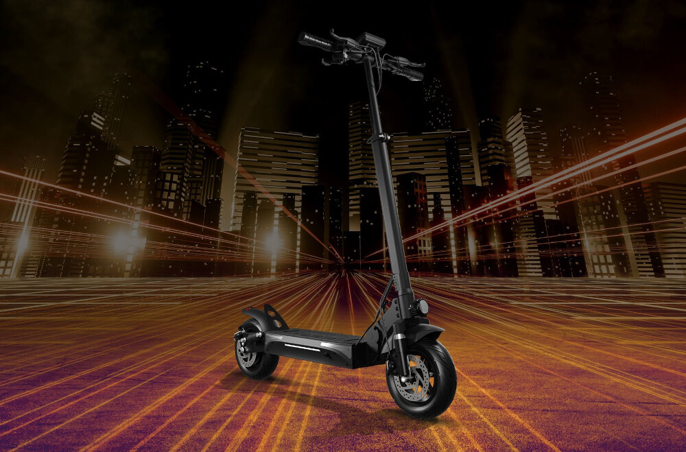 Hulajnoga elektryczna RUPTOR R1 V2 10 80 km 500W 10 Czarny moc komfort bezpieczenstwo szybka jazda