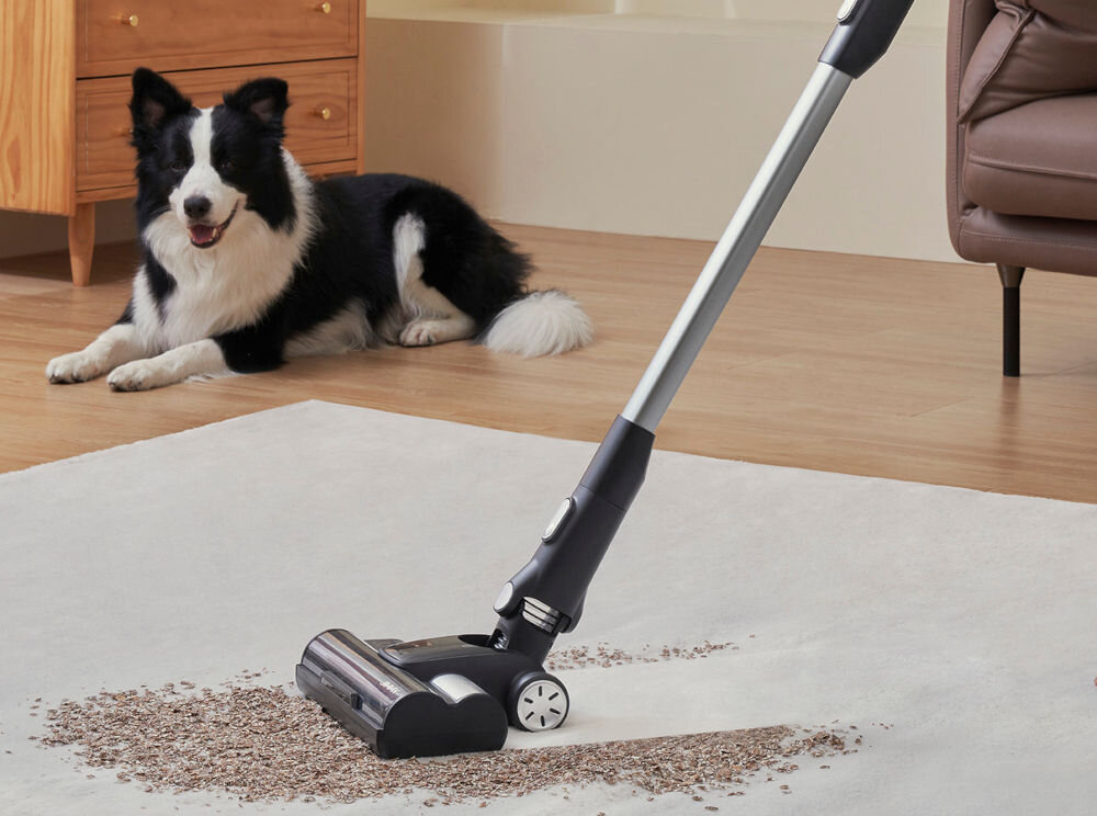 Odkurzacz JIMMY PW11 z aktywnym mopowaniem funkcja odkurzacza pionowego ręcznego i mopa funkcja czyszczenia na sucho i na mokro wszechstronność usuwanie zanieczyszczeń dywany twarde podłogi tapicerki rozwiązanie 3 w 1 świeżość porządek 